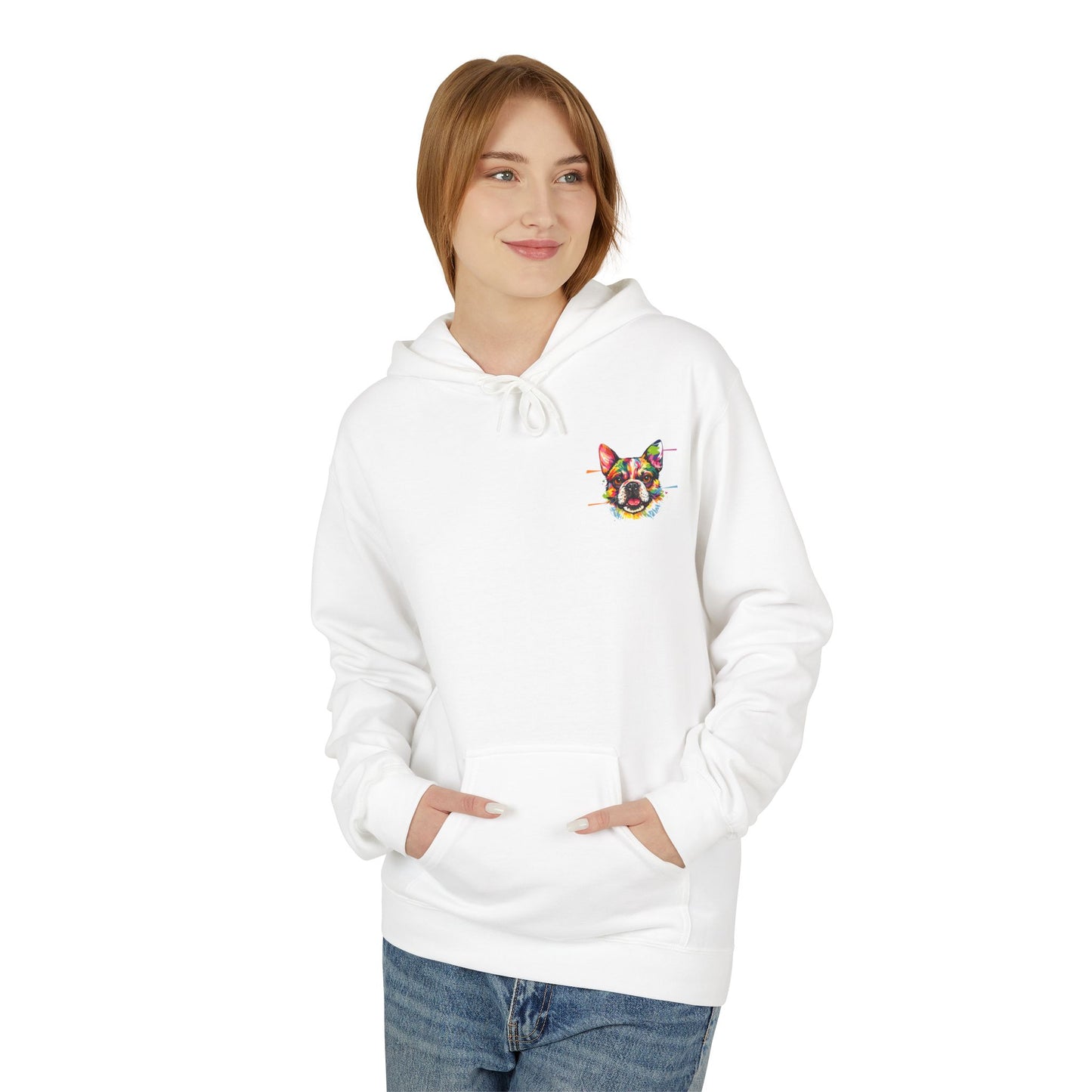 Pop Art Dog Portrait Hoodie | Eco-Limited