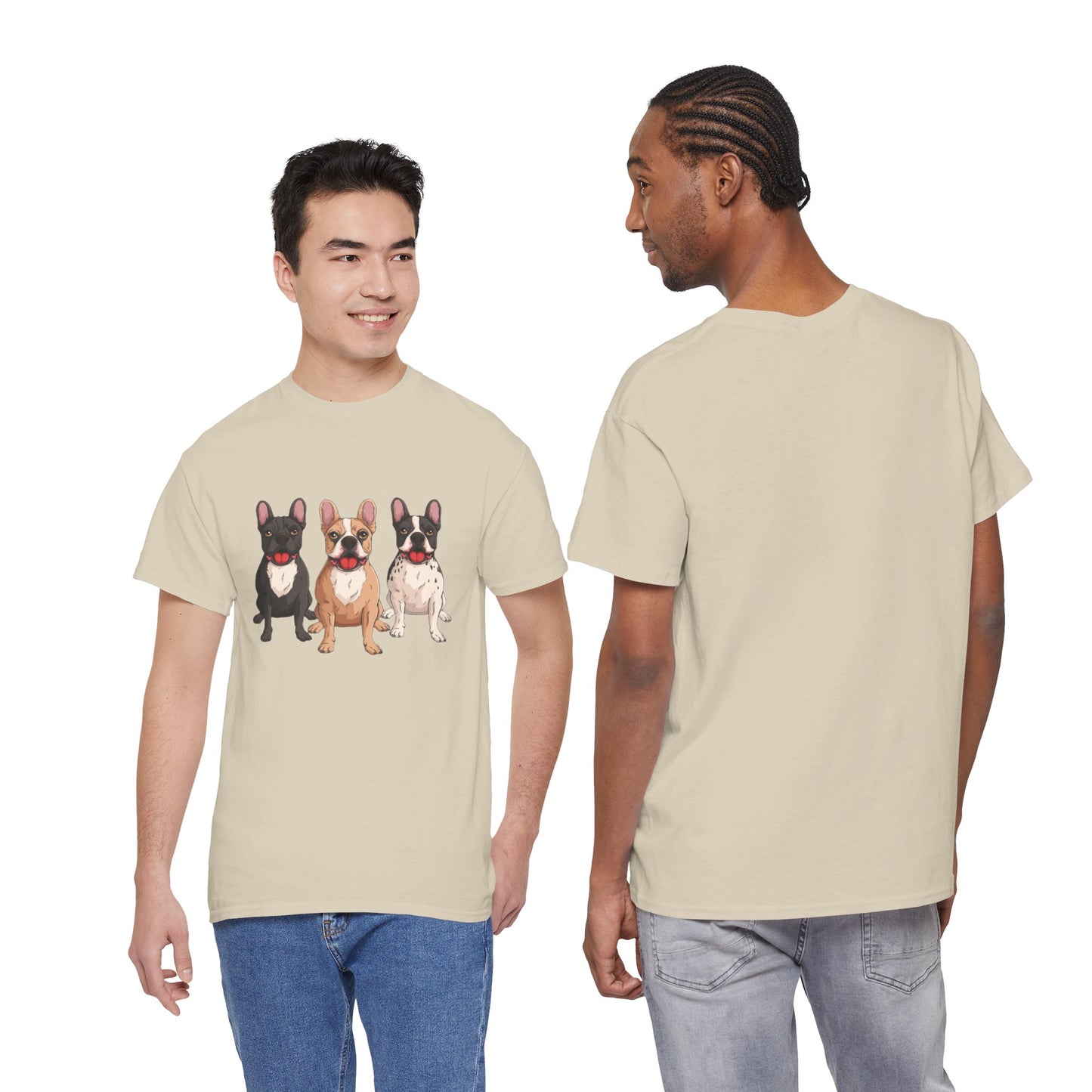 Three Best Friends Dog Tee | Eco-Limited