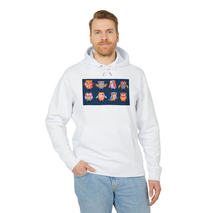 Organic Owl Squad Graphic Hoodie | Organic-Limited
