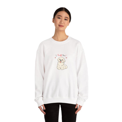Ruff Love Puppy Graphic Sweatshirt | Eco-Limited
