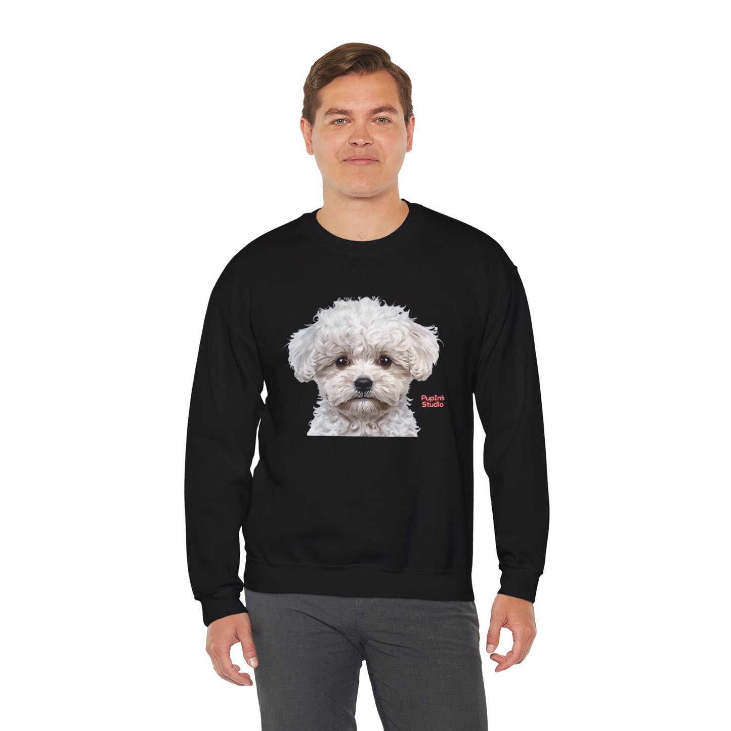 Poodle Portrait Graphic Sweater | Eco-Limited