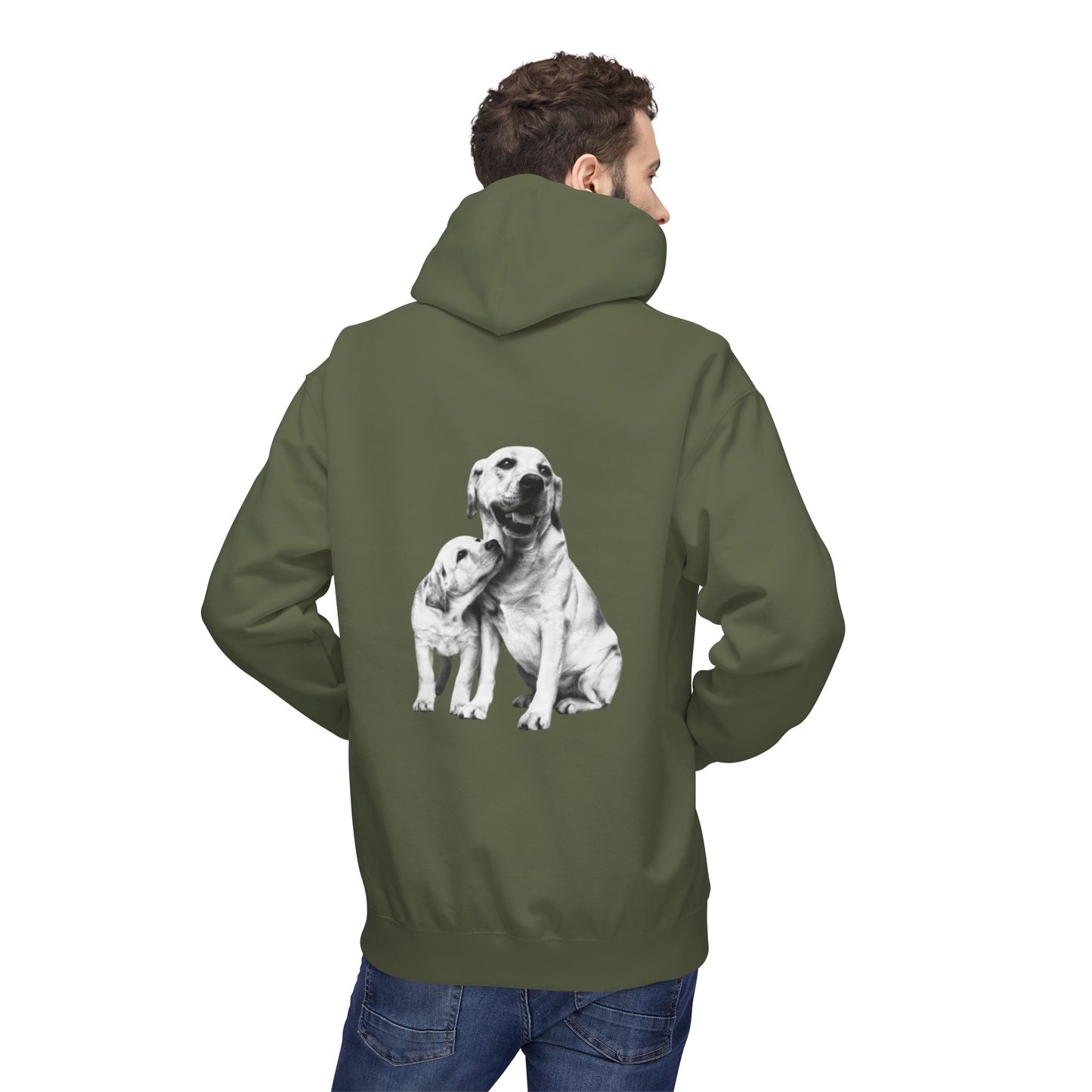 Gentle Bond Labrador Hoodie | Eco-Limited
