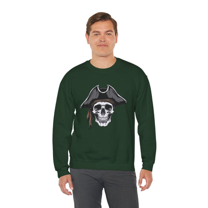 Pirate Skull Graphic Sweatshirt | Eco-Limited