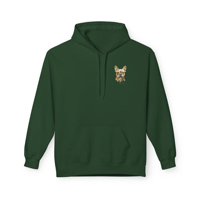 French Bulldog Portrait Hoodie | Eco-Limited