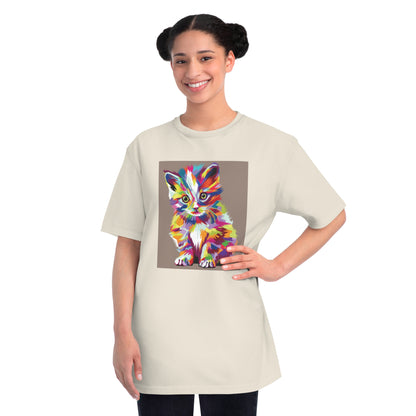 Color Pop Kitten Organic T-Shirt | Organic-Limited