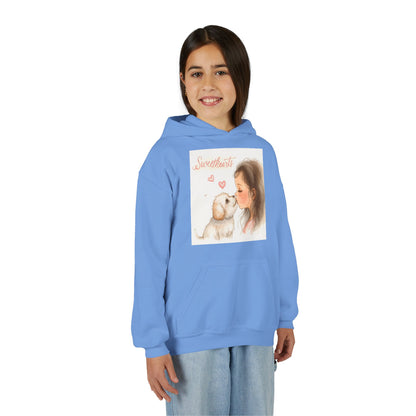 Sweethearts Puppy Moment Children Hoodie | Eco-Limited