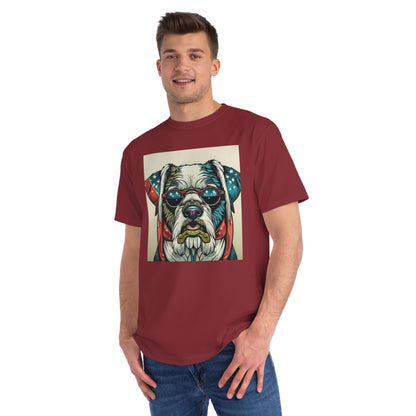 Patriot Dog Portrait T-Shirt | Eco - Limited