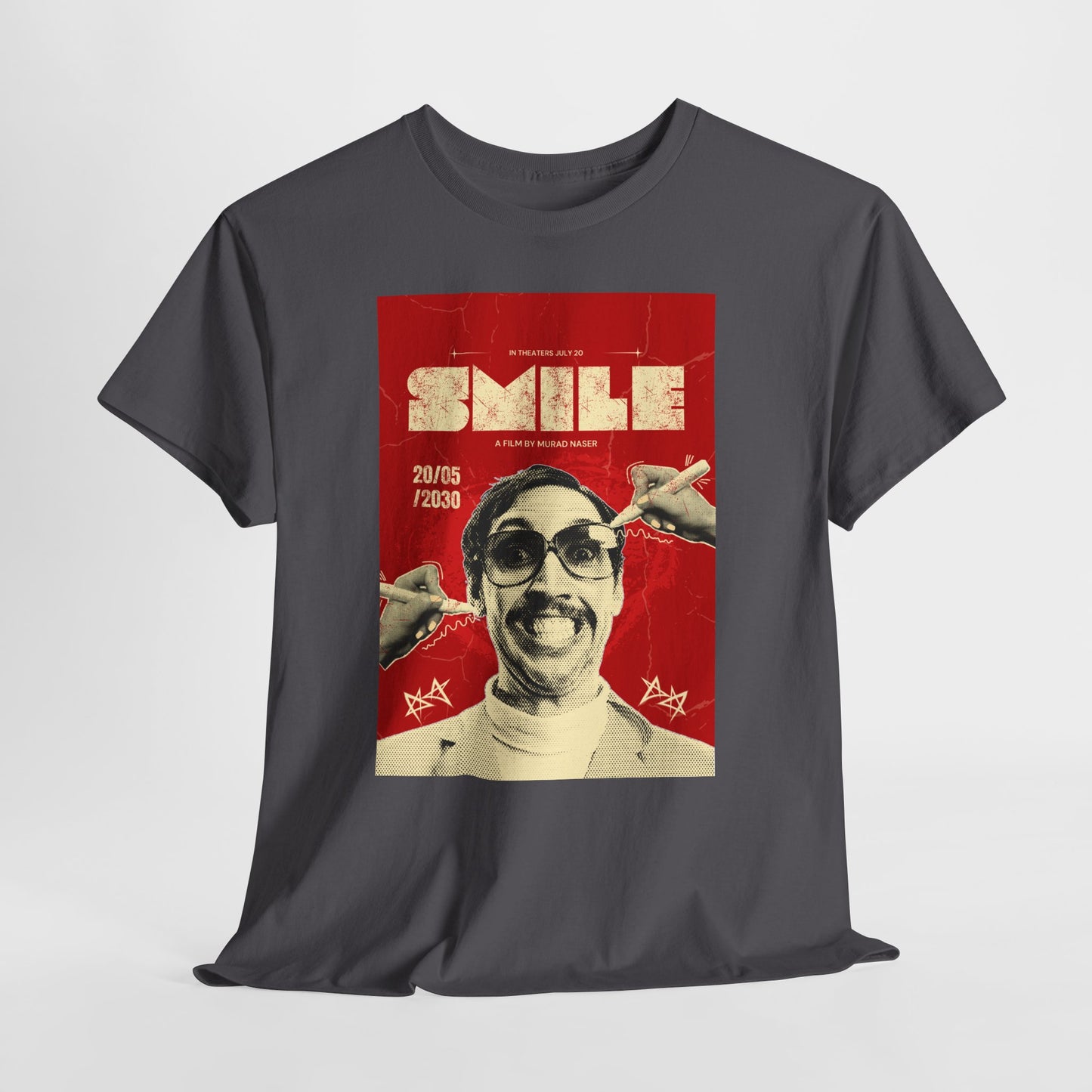 Sick Red Poster Graphic T-Shirt | Eco-Limited