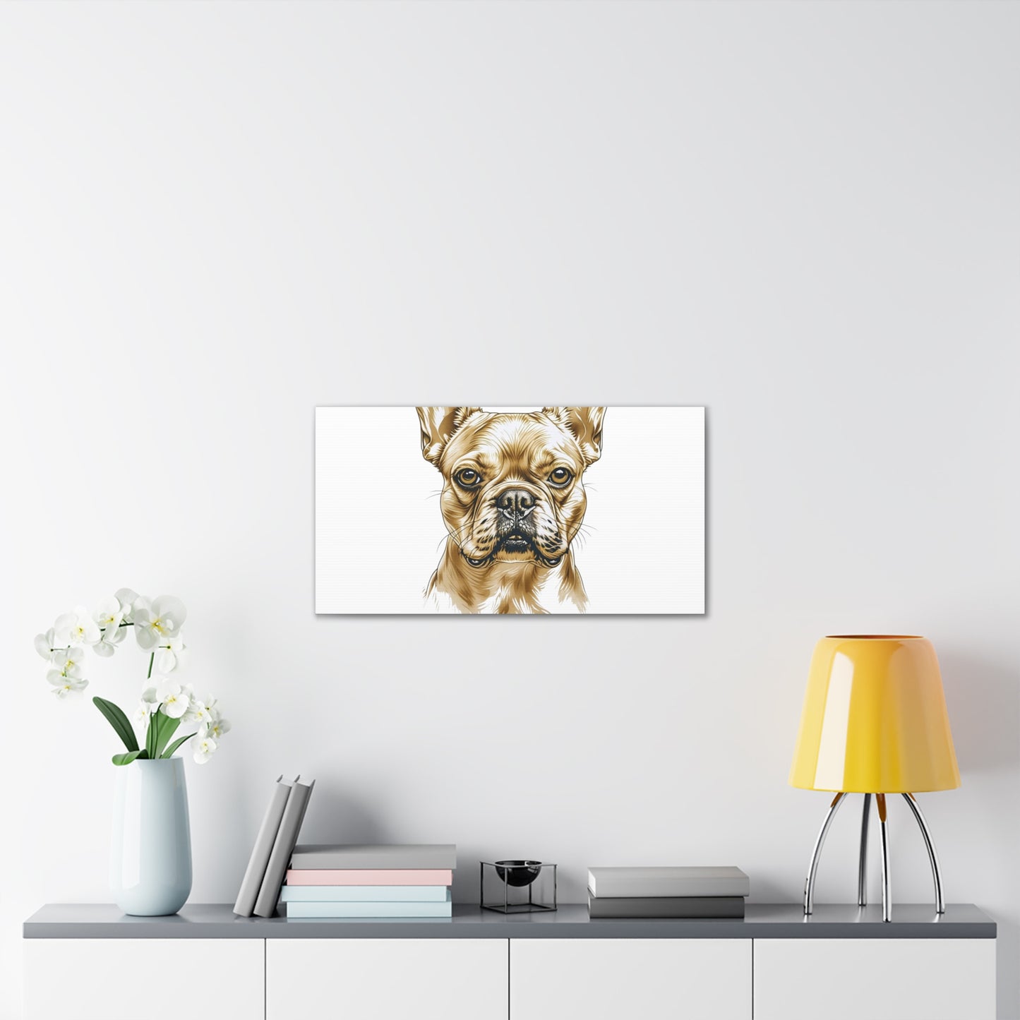 French Bulldog My Friend Canvas Wall Art | Eco Limited