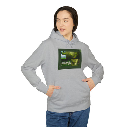 Organic Nature Grid Hoodie | Eco-Limited