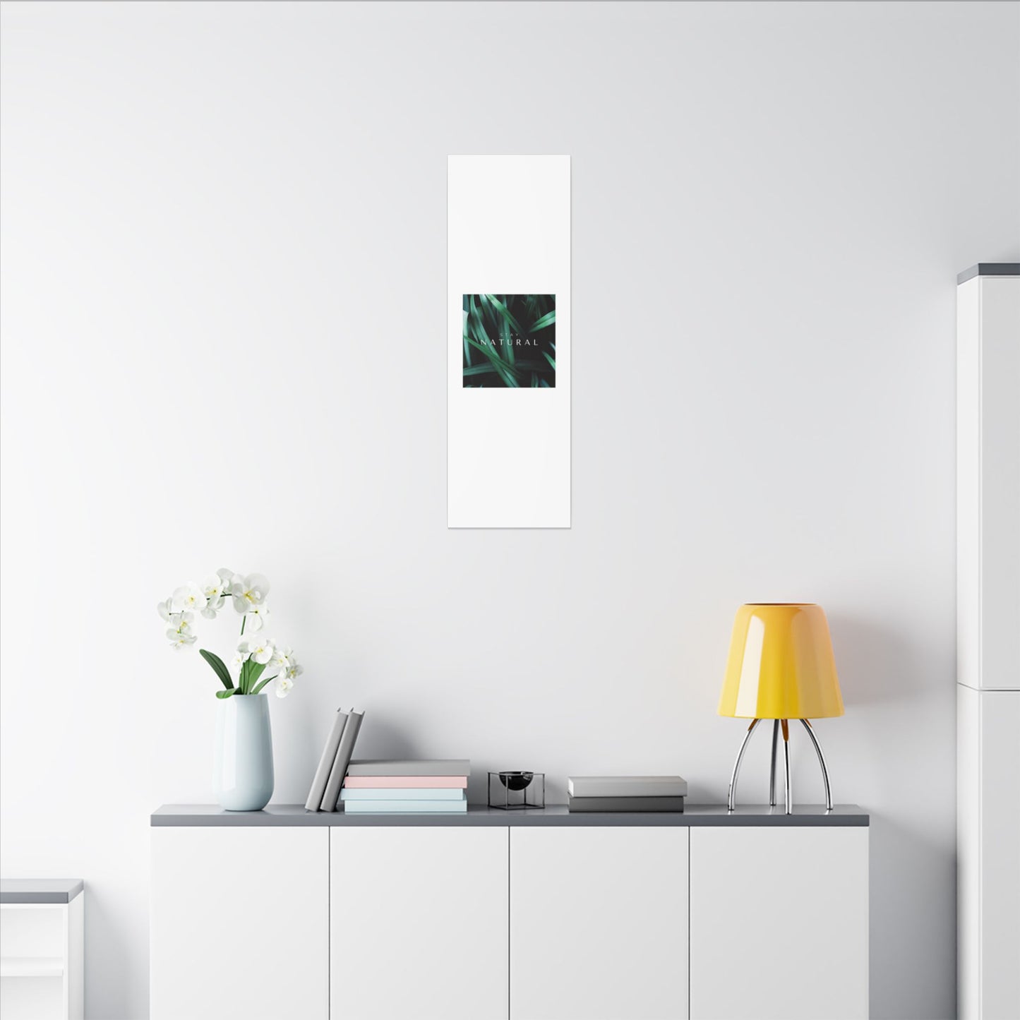 Stay Natural Botanical Canvas Wall Art
