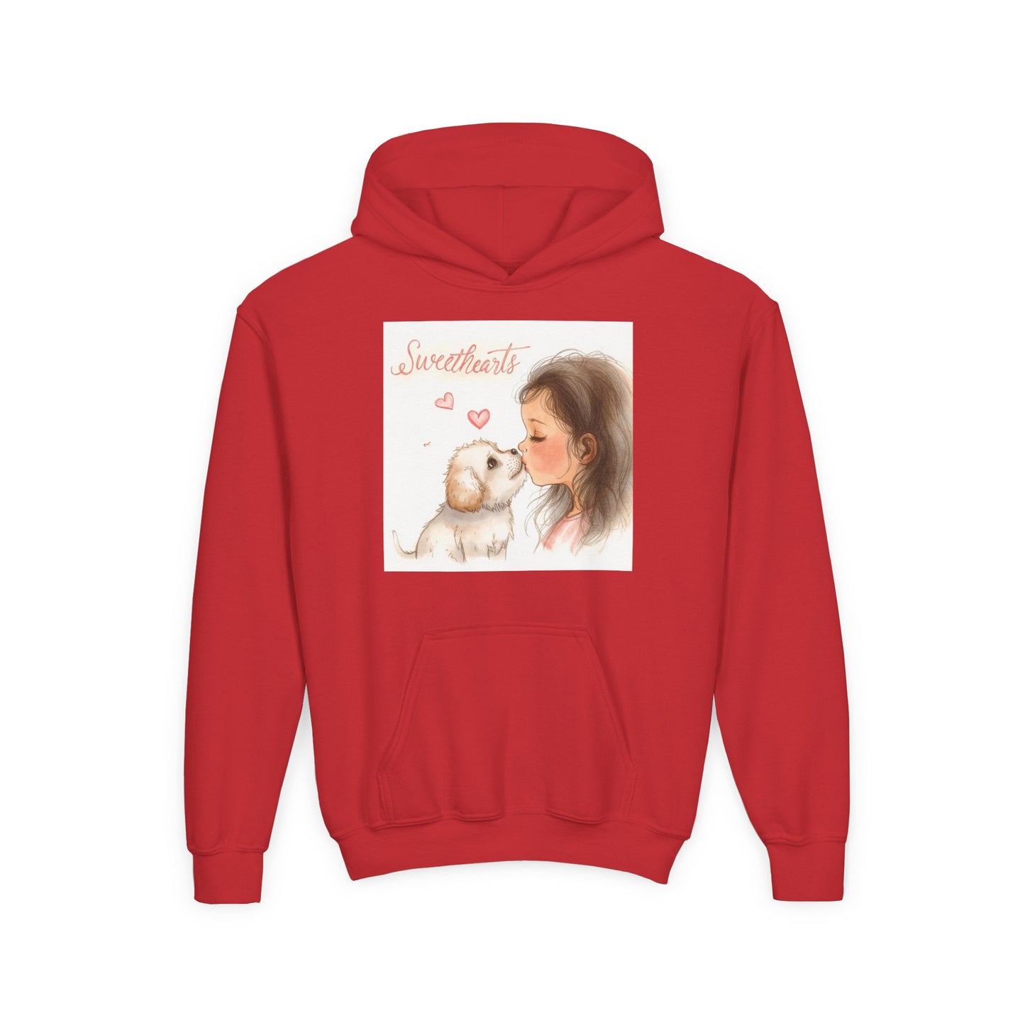 Sweethearts Puppy Moment Children Hoodie | Eco-Limited