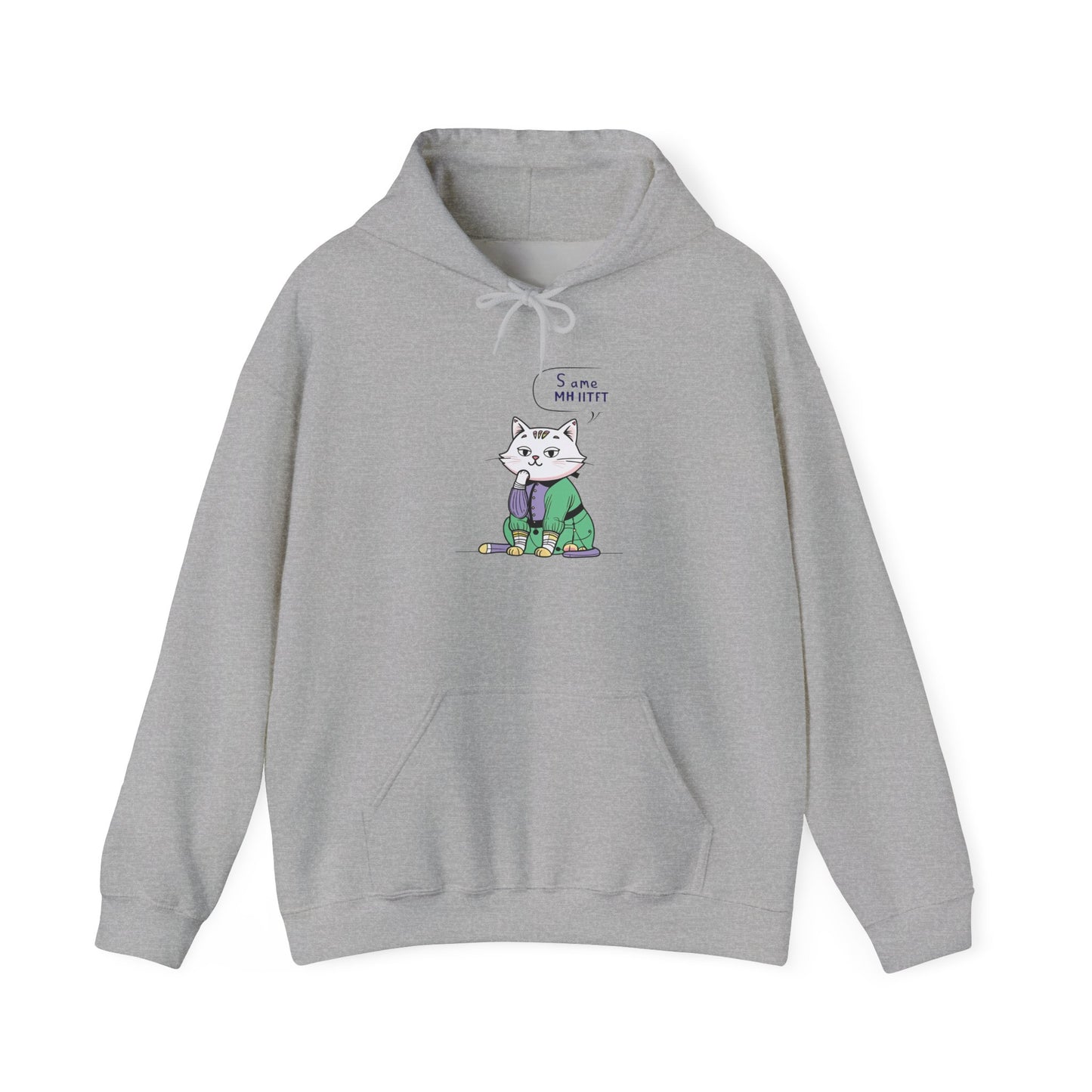 Chill Cat Street Art Hoodie | Eco-Limited