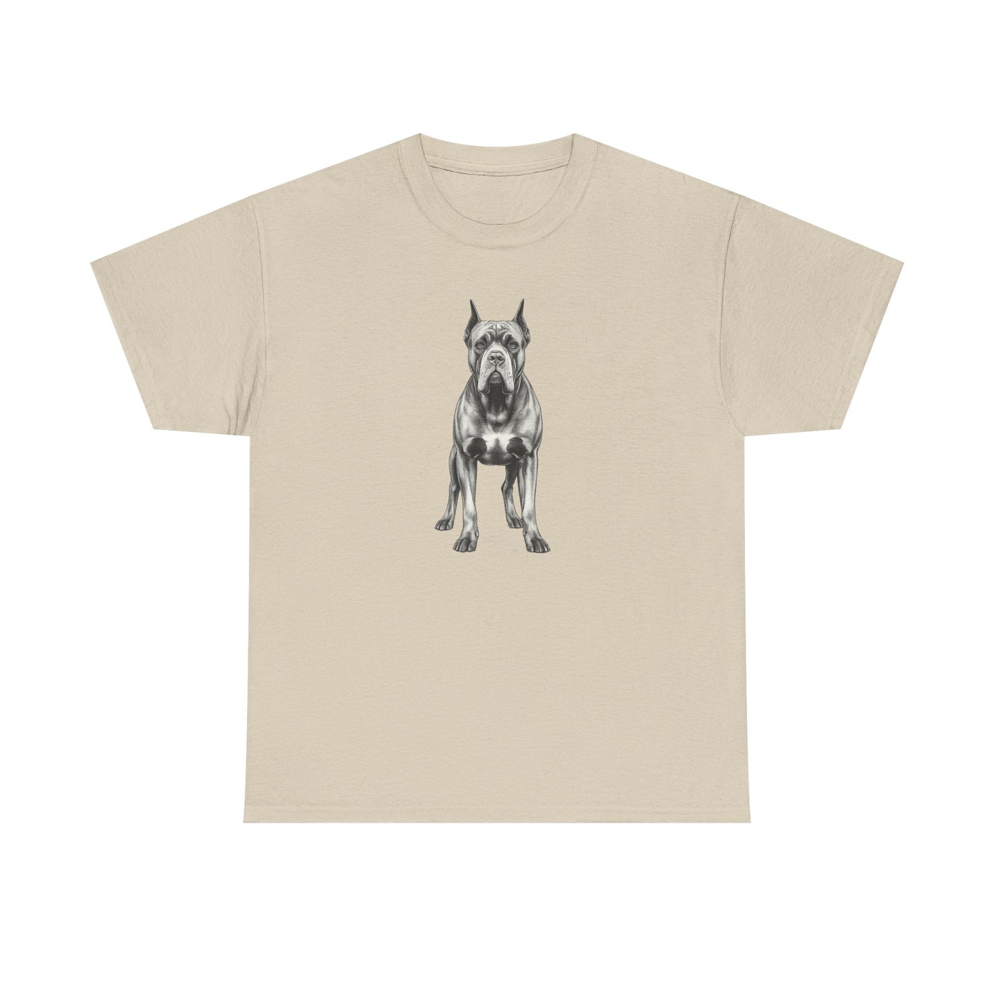 Cane Corso Sketch Minimal Art T-Shirt | Eco-Limited