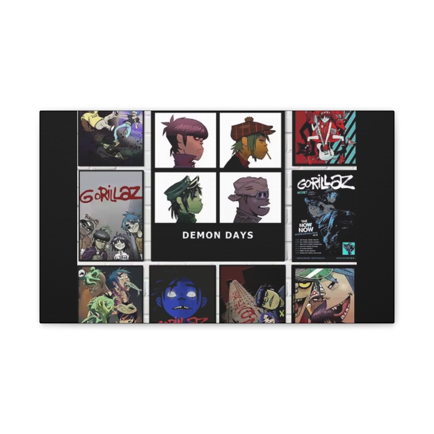 Pop Culture Icons Collage Canvas | Art Edition