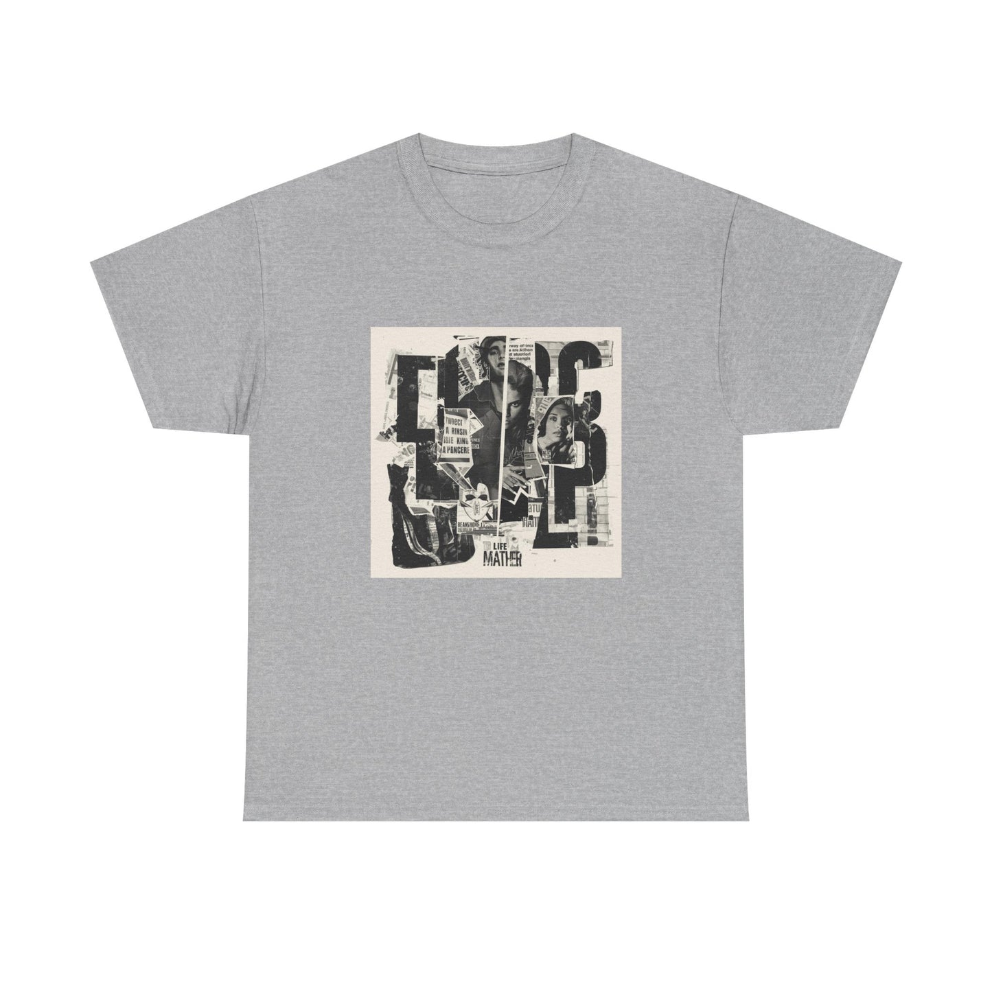 Life Matter Collage Graphic T-Shirt | Eco - Limited