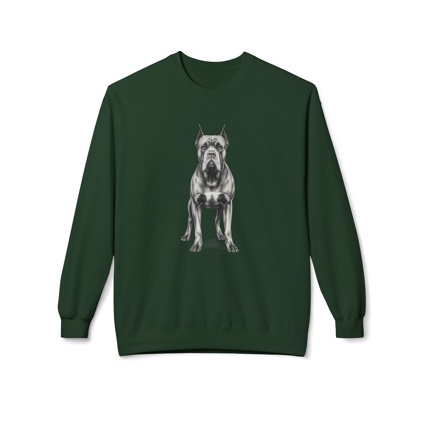 Cane Corso Sketch Minimal Art Sweatshirt | Eco-Limited