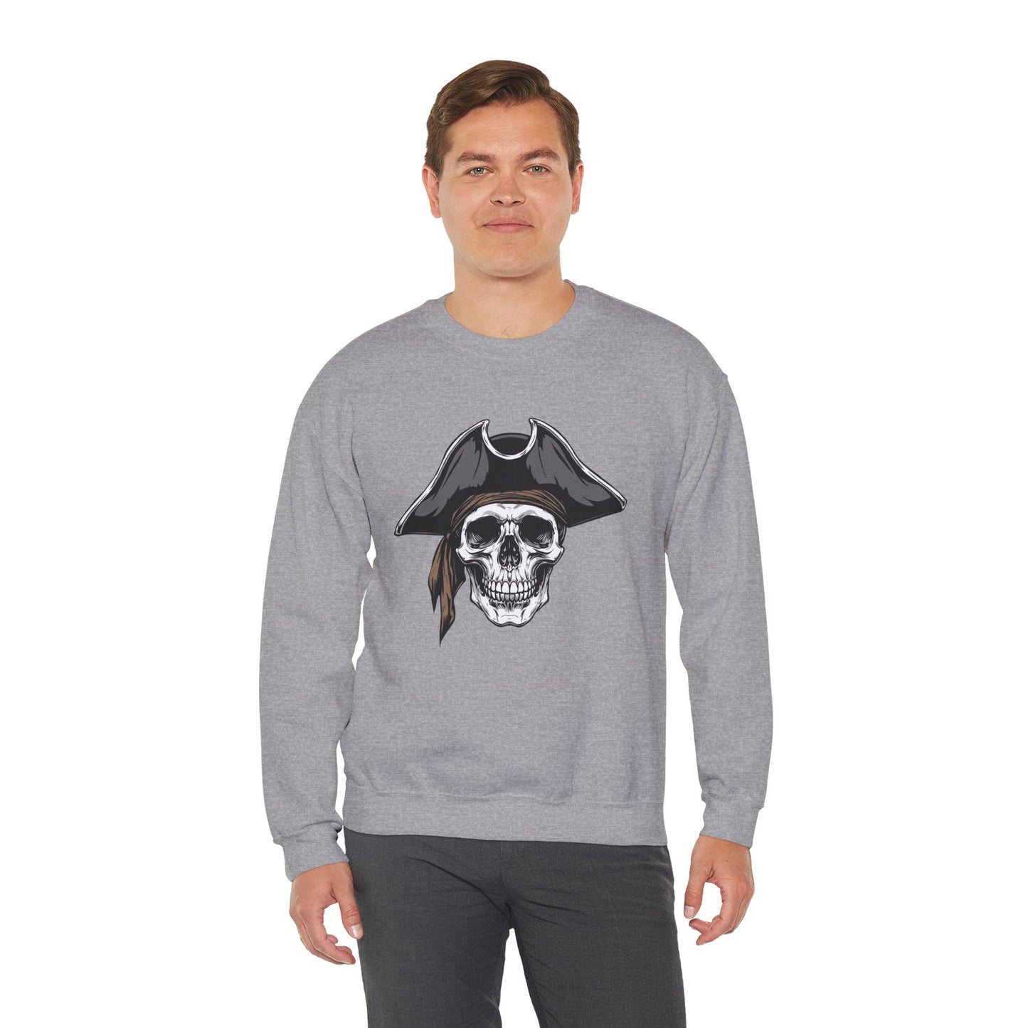 Pirate Skull Graphic Sweatshirt | Eco-Limited
