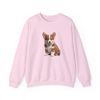 Corgi Puppy Graphic Sweatshirt|Eco-Friendly - Limited