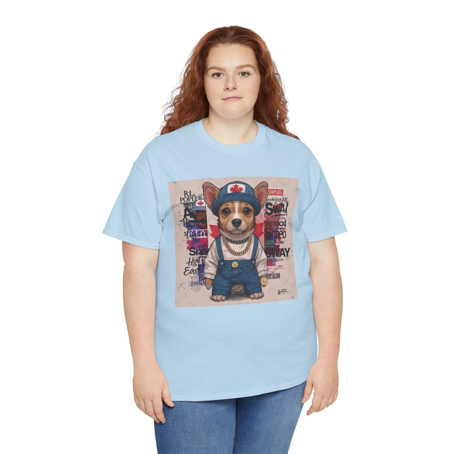Lucky Street Pup Art T-Shirt | Eco-Limited