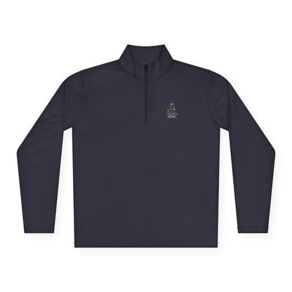 Small Dog Big Attitude Quarter Zip Pullover | Eco-Limited