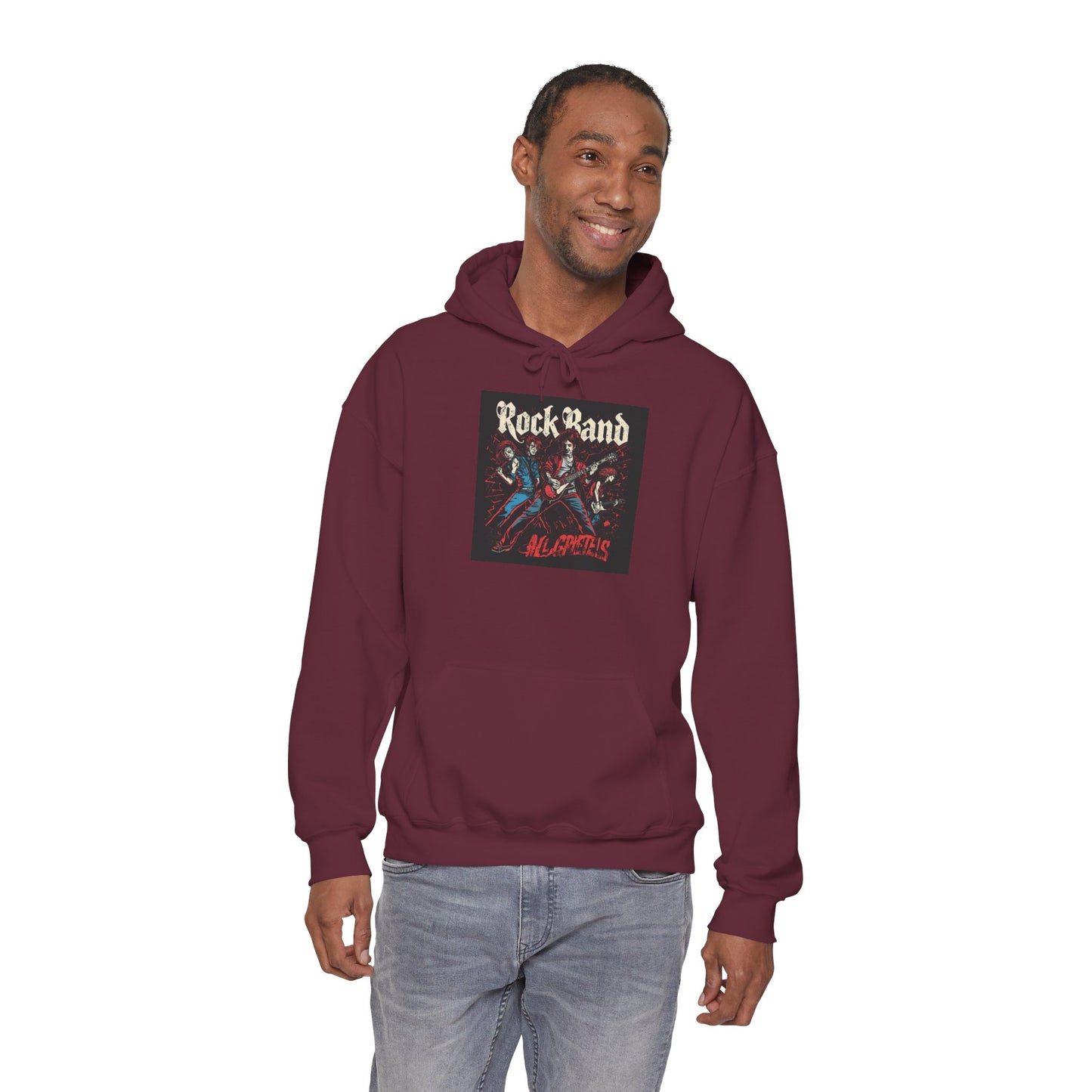 Rock Band Rebel Hoodie | Eco-Limited