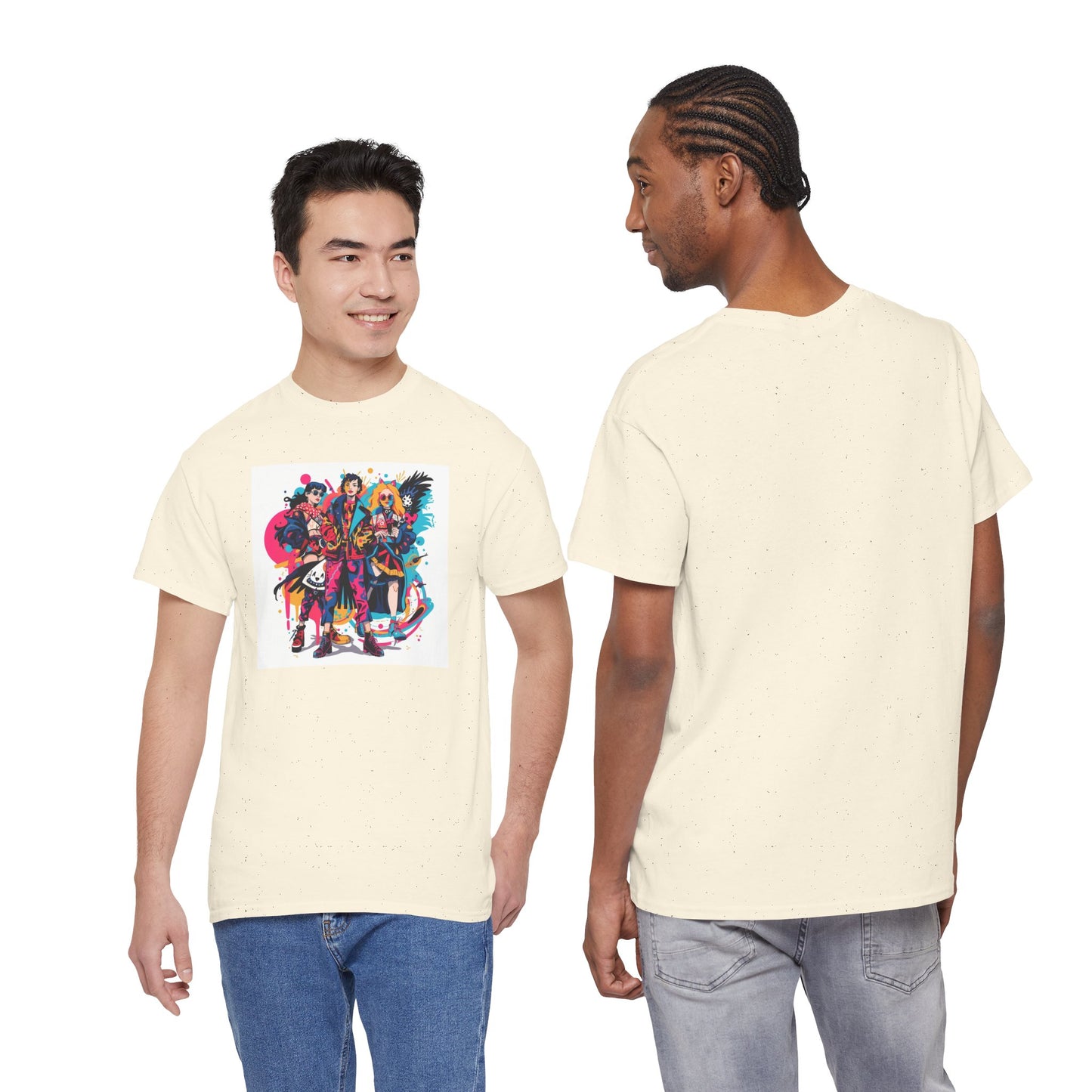 Urban Pop Character Art T-Shirt | Eco-Limited