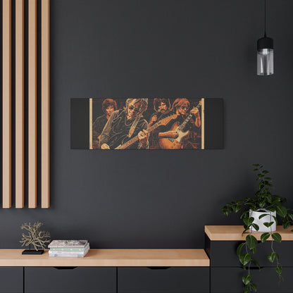 Rock Band Vintage Canvas Wall Art | Eco - Limited