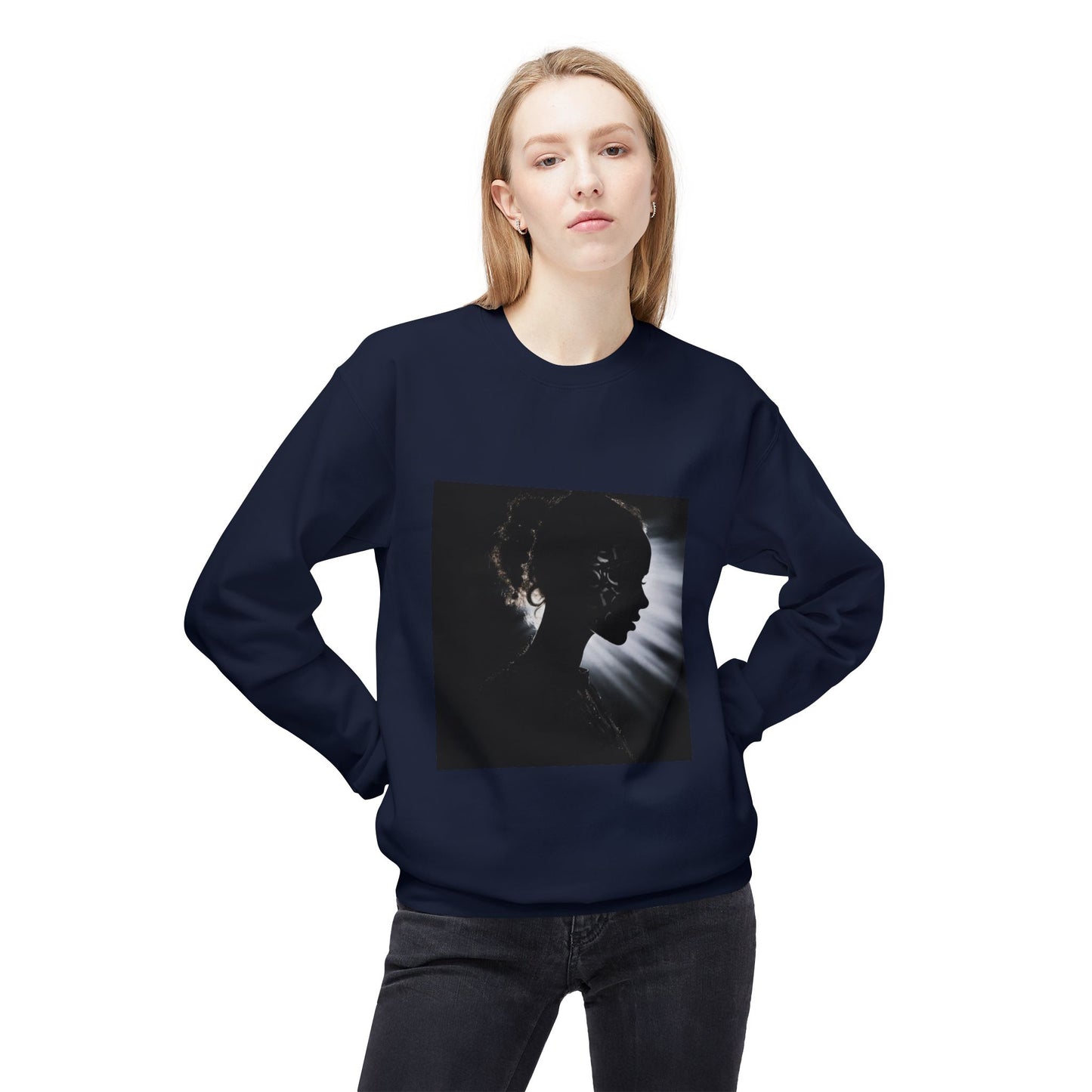 Quiet Light Portrait Sweatshirt | Eco-Limited