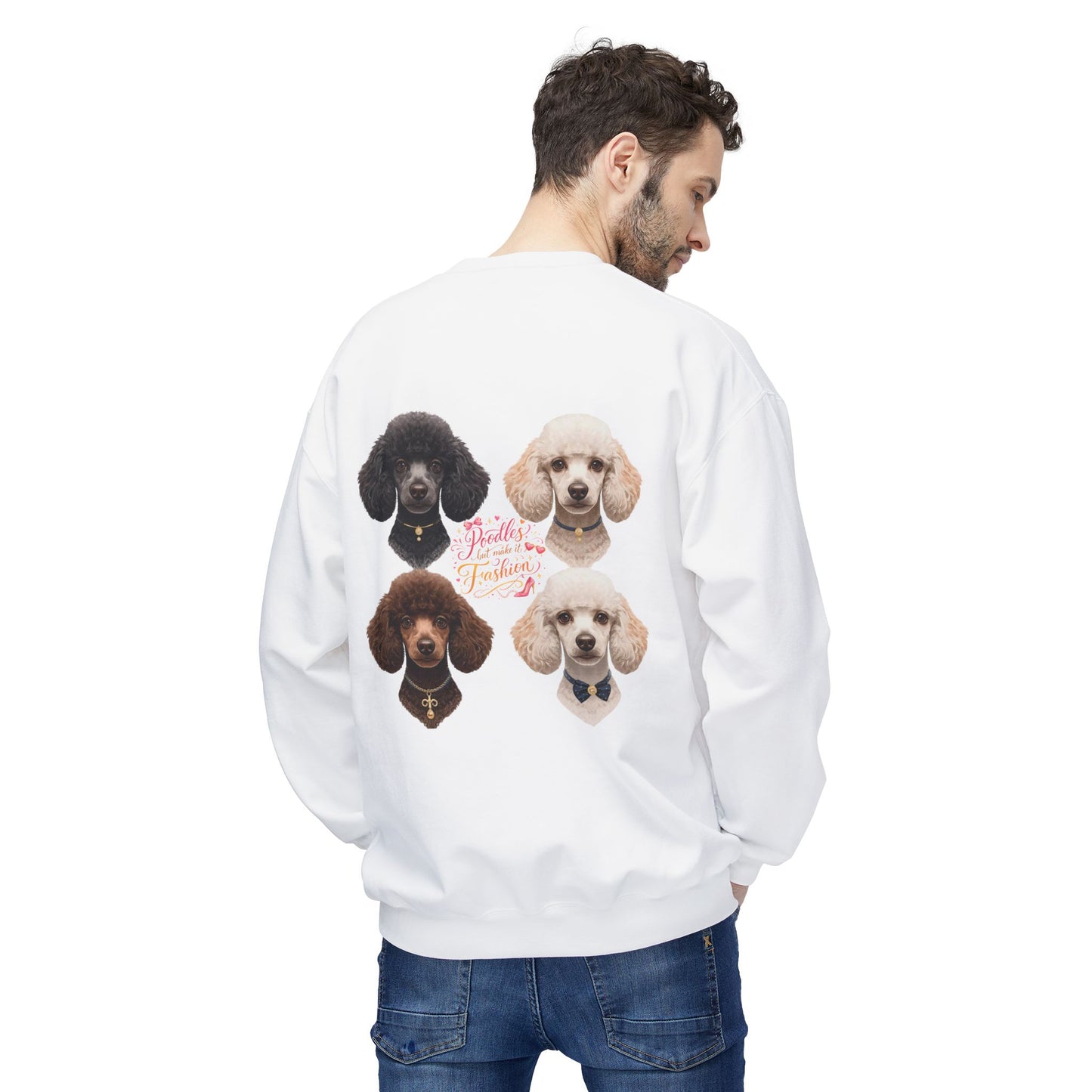 Poodles But Make It Fashion Sweatshirt | Eco-Limited