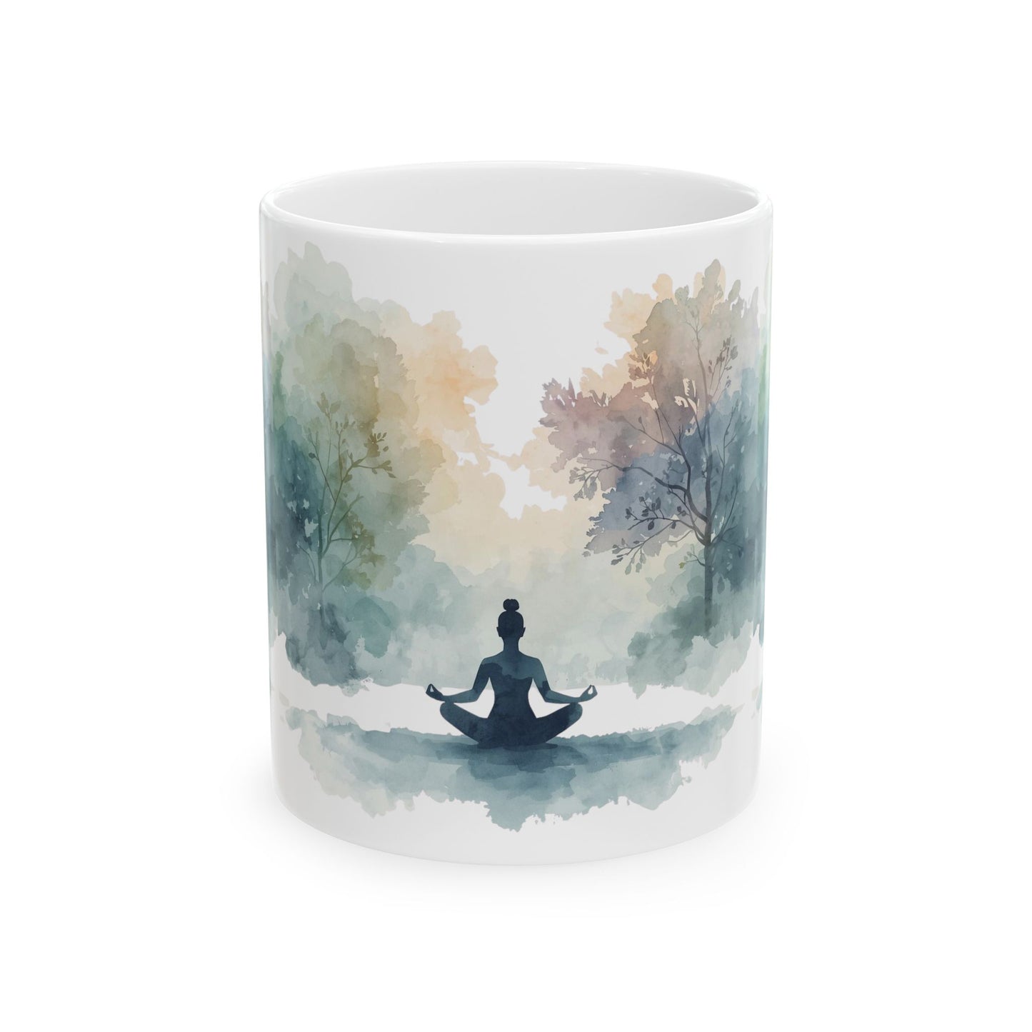 Calm Mind Meditation Ceramic Mug | Eco-Limited