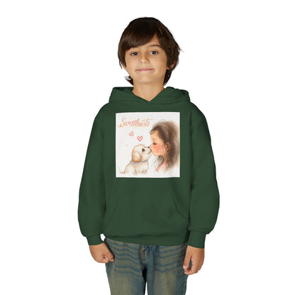 Sweethearts Puppy Moment Children Hoodie | Eco-Limited