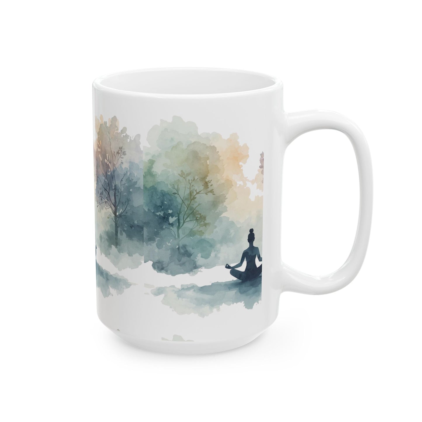 Calm Mind Meditation Ceramic Mug | Eco-Limited