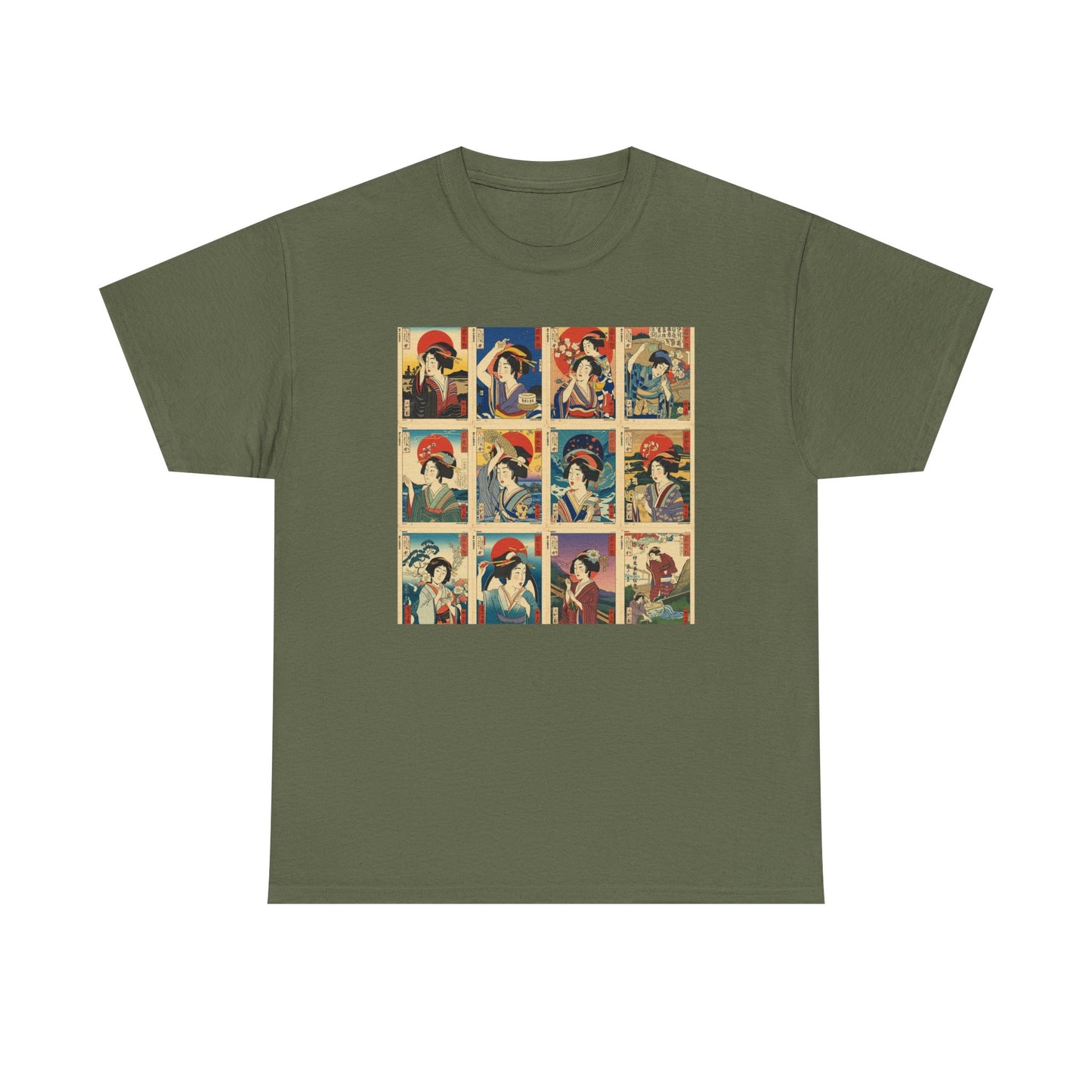 Retro Ukiyo Pop Art T-Shirt | Eco-Limited