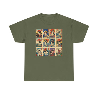 Retro Ukiyo Pop Art T-Shirt | Eco-Limited