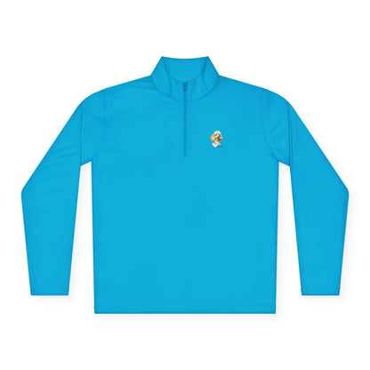 Poodles But Make It Fashion Quarter-Zip Pullover | Eco-Limited