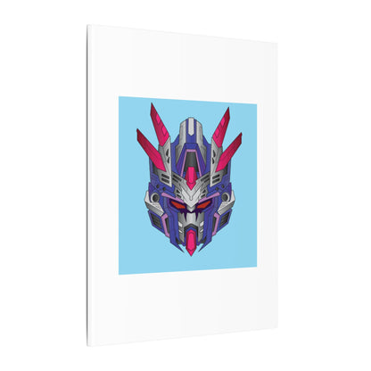 Mecha Warrior Helmet Organic Canvas