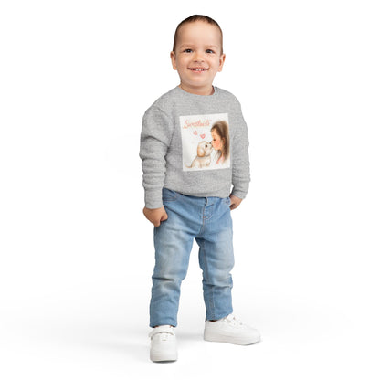 Sweethearts Puppy Moment Children Sweater | Eco-Limited