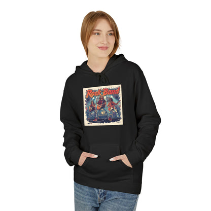 Retro Rock Band Vintage Poster Hoodie|Eco-Friendly - Limited