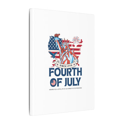 Fourth of July Canvas Wall Art