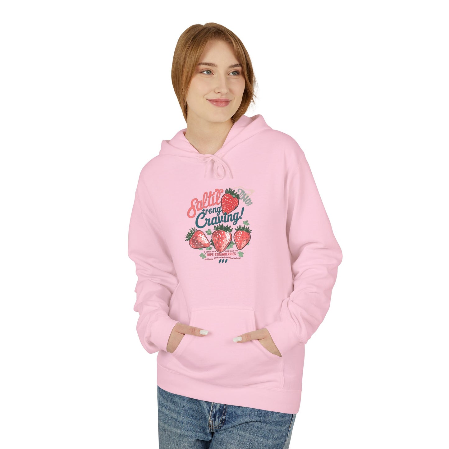 Salted Strong Craving Strawberry Graphic Hoodie | Eco - Limited