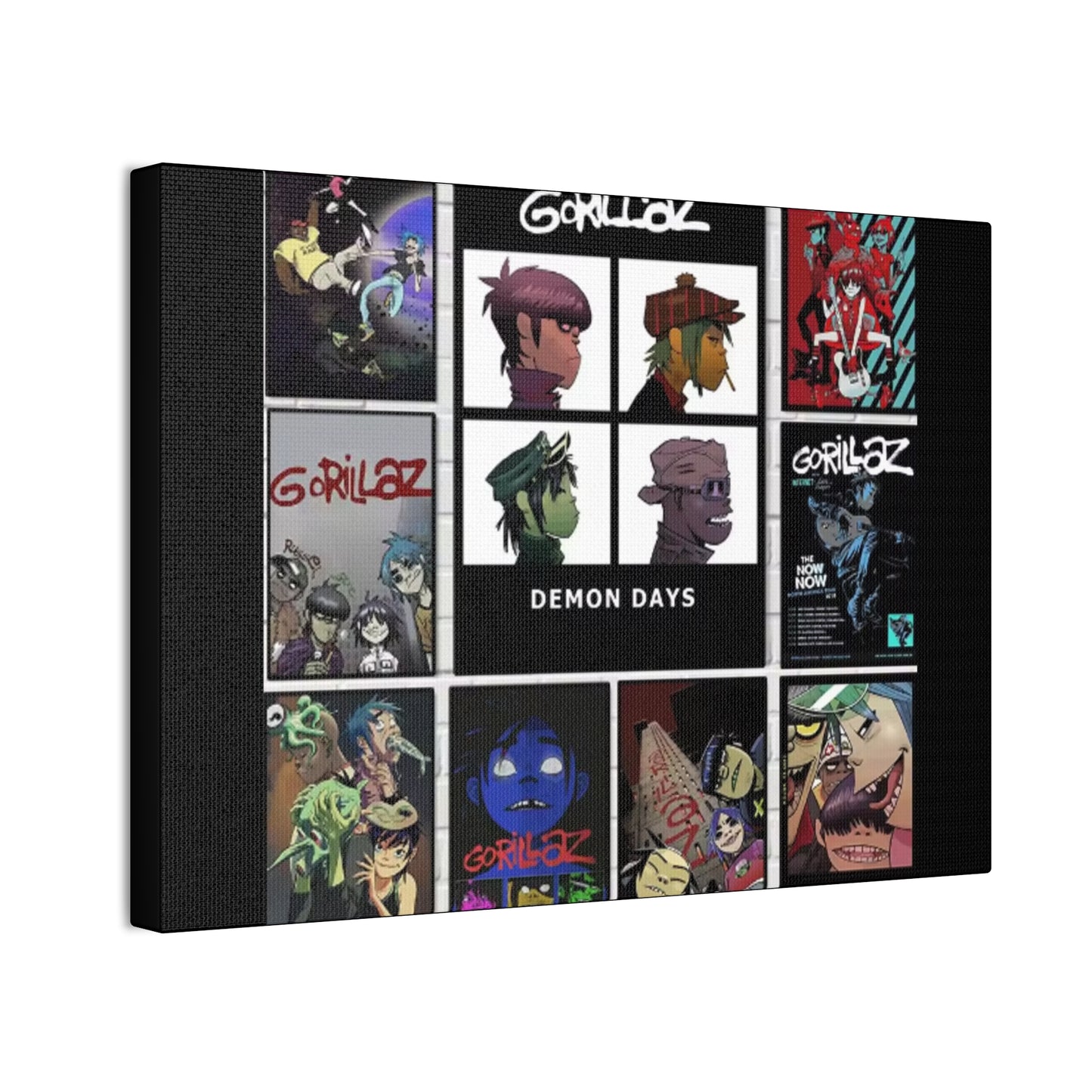 Pop Culture Icons Collage Canvas | Art Edition