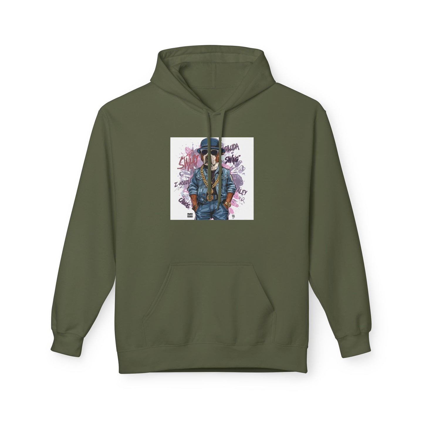 Street Swag Pup Graphic Hoodie | Eco-Limited