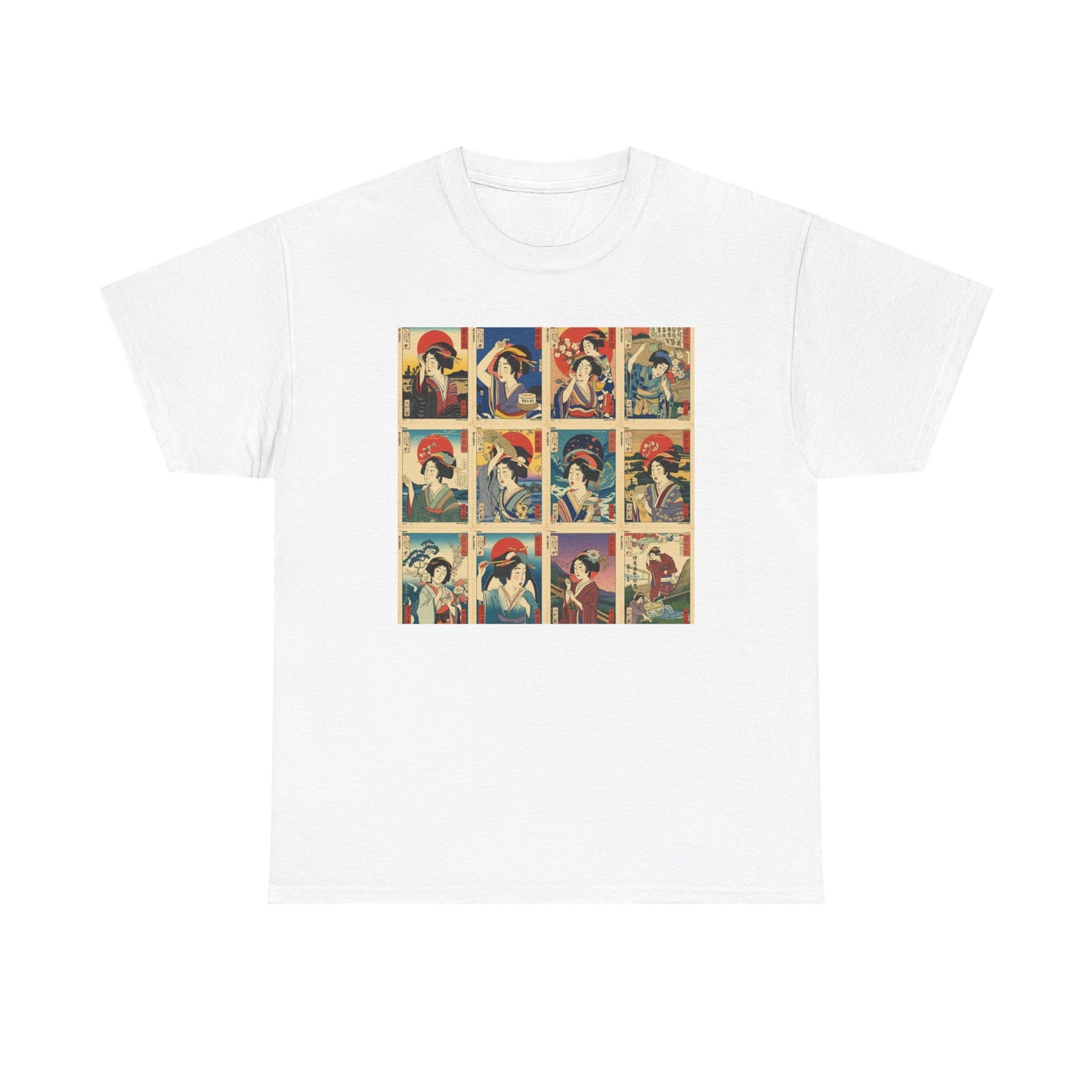 Retro Ukiyo Pop Art T-Shirt | Eco-Limited