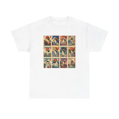 Retro Ukiyo Pop Art T-Shirt | Eco-Limited