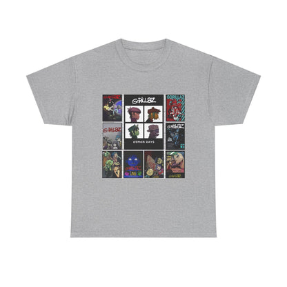 Animated Band Collage Street Art Graphic Tee | Eco-Limited