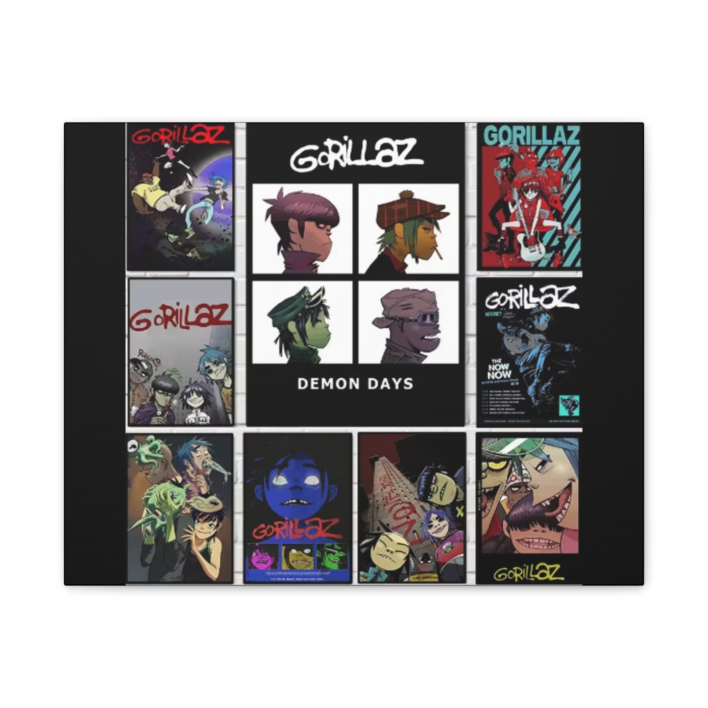 Pop Culture Icons Collage Canvas | Art Edition