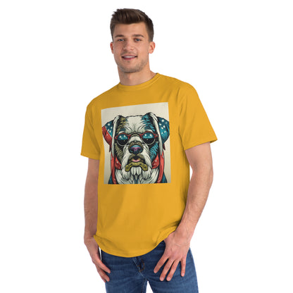 Patriot Dog Portrait T-Shirt | Eco - Limited