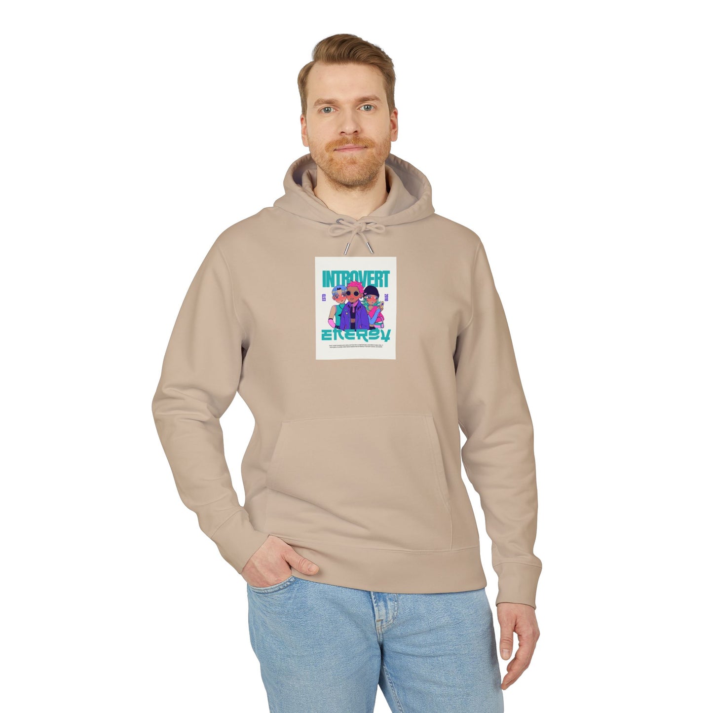 Organic Introvert Energy Hoodie | Eco-Limited