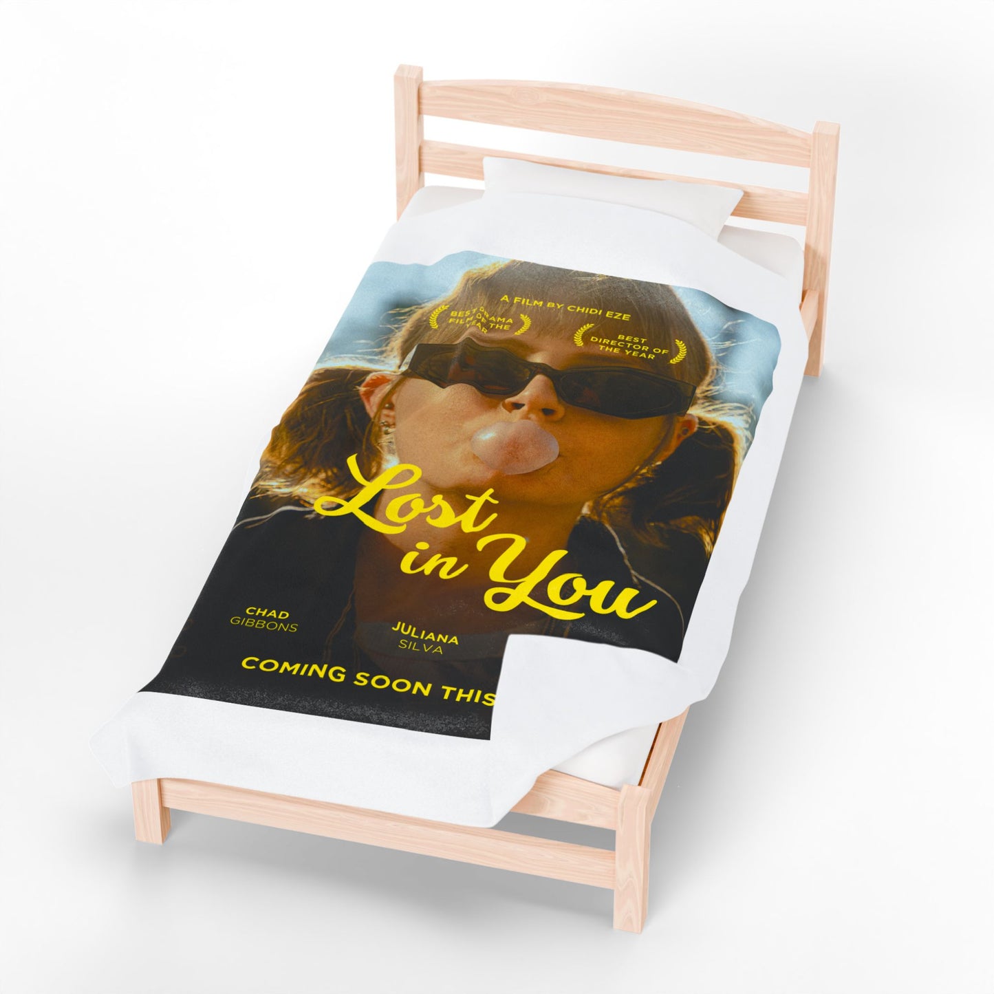 "Lost in You" Movie Poster Throw